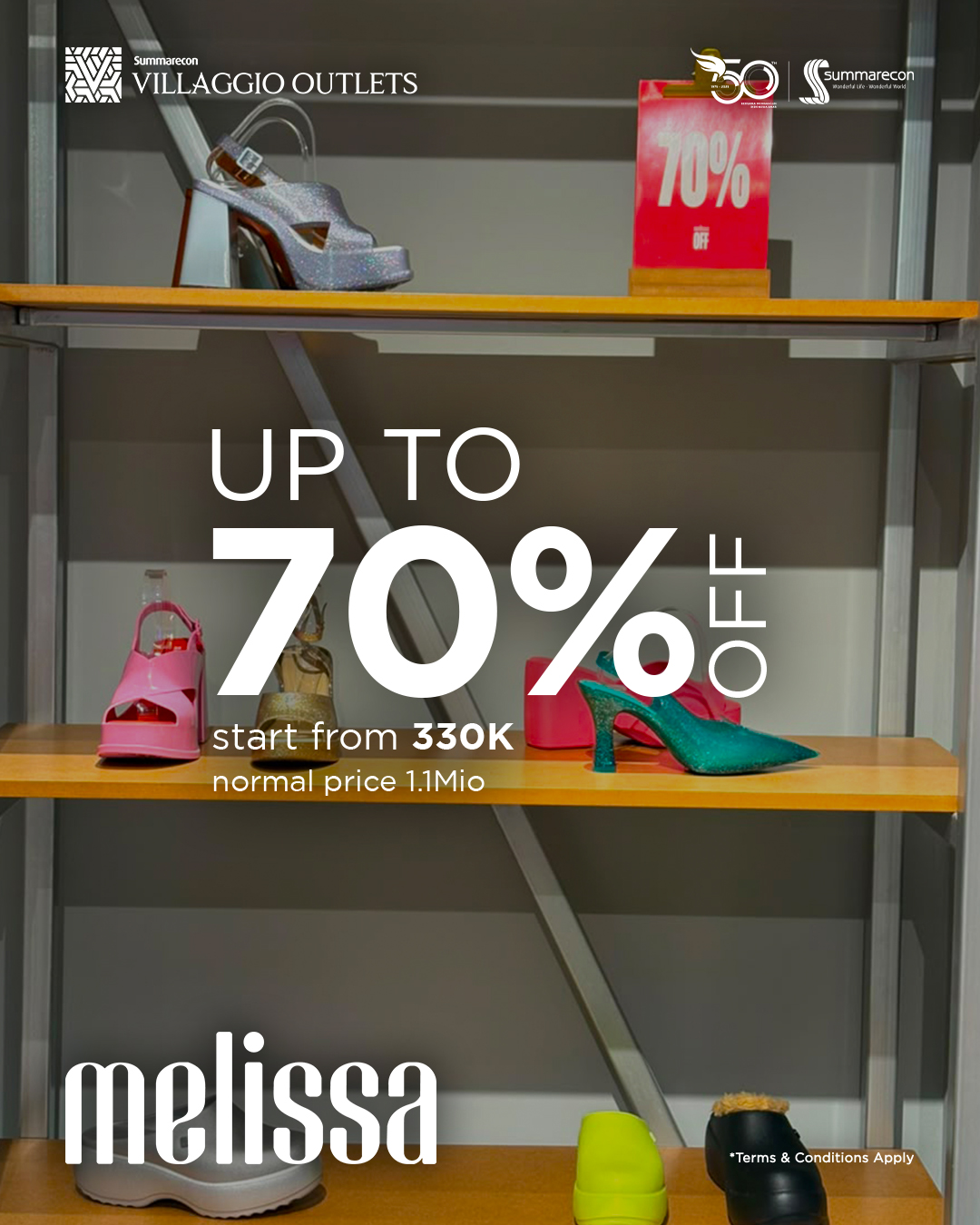 Melissa UP TO 70% OFF
